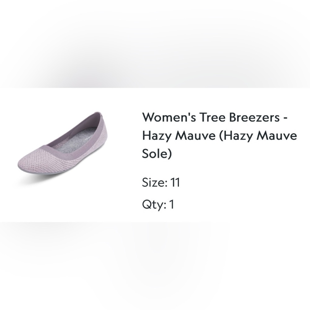 Allbirds Women’s Size 11 Tree Breezer Size 11